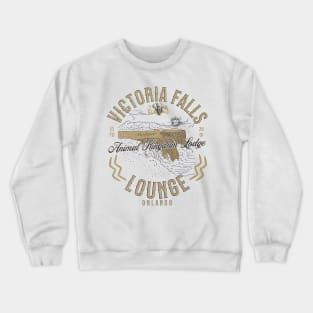 Victoria Falls Lounge at The Animal Kingdom Lodge Orlando Crewneck Sweatshirt